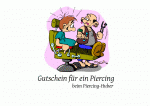 Gutschein f&uuml;r Piercing