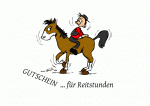 Gutschein f&uuml;r Reiten lernen: Reitstunden oder Urlaub auf dem Bauernhof