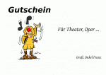 Gutschein f&uuml;r Oper, Theater oder Schauspiel
