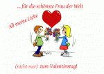 Valentinstag, Valentinsgr&uuml;&szlig;e mit Gutschein online