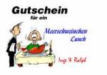 Gutschein f&uuml;r ein Meerschweinchen Lunch Inge & Ralph