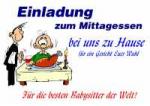 Einladung zum Mittagessen bei uns zu Hause f&uuml;r ein Gericht Euer Wahl F&uuml;r die besten Babysitter der Welt!