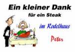 Ein kleiner Dank f&uuml;r ein Steak im Rodelhaus Peter