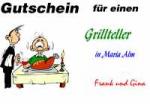 Gutschein f&uuml;r einen Grillteller in Maria Alm Frank und Gina