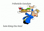 Fr&uuml;hst&uuml;cks-Gutschein beim K&ouml;nig Otto Hotel