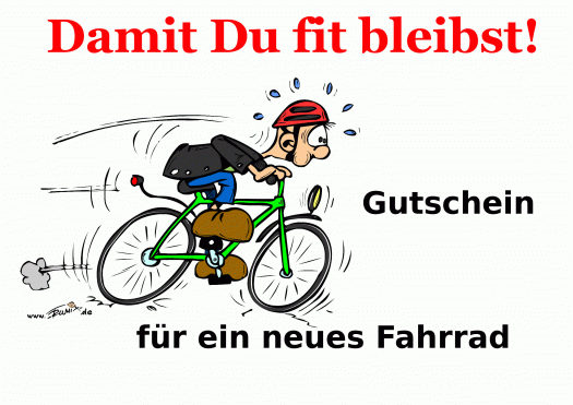 Fahrrad Als Gutschein Vorlagen Muster Gutscheinideen