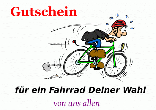 19+ Fakten über Gutschein Fahrrad Vorlage Oft weiß man