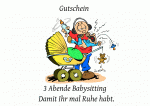 Babysitting Als Gutschein Vorlagen Muster Gutscheinideen