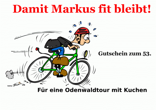 Fahrrad Gutschein Erstellen