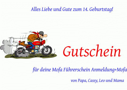 Gutschein führerschein Gutschein Führerschein