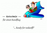 Hier gibt es einen Gutschein für einen Rundflug