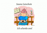 Sauna Gutschein
