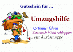 Gutschein für den Umzug hier selbst gestalten