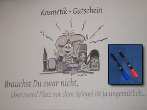 Kosmetik Verschenken Tutorial